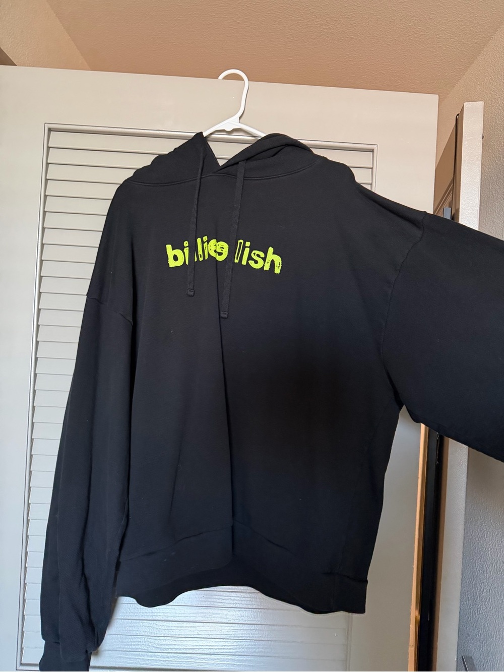 Billie Eilish Coachella 2022 Happier Than Ever Hoodie Black